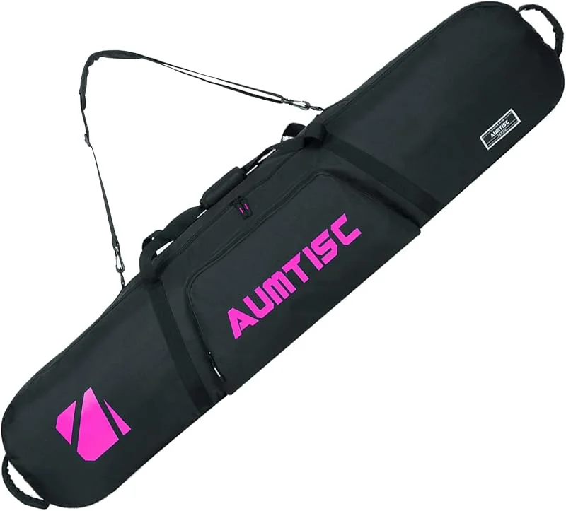 AUMTISC Sacs de Snowboard, Housse Snowboard, Sacs de Planche, Sac de Ski, équipement de Ski, Stockage de Snowboard, Sac de Ski rembourré pour Snowboard, équipement de Ski, Sac de Voyage pour Ski — Equipement ski